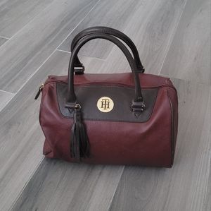TH Burgundy & Mahogany Bag